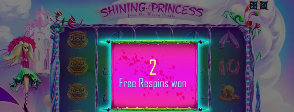как играть в автомат Shining Princess
